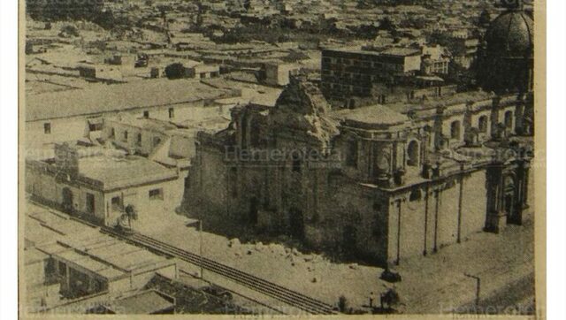Terremoto en la Ciudad de Santiago de Guatemala