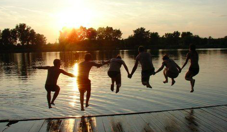 J'ai rencontre mes amis