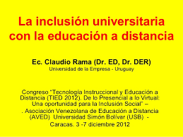 Encuentro de Tecnología Instruccional y Educación a Distancia