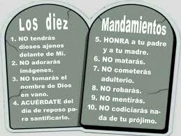 Los diez mandamientos