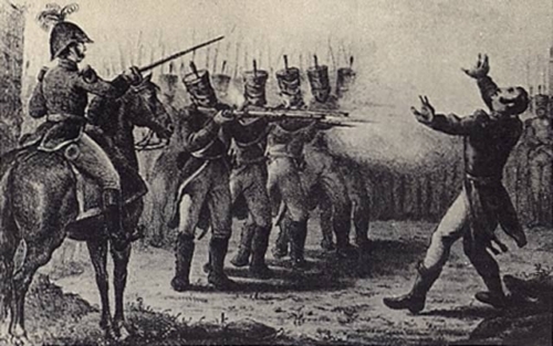 Agustín de Iturbide es fusilado