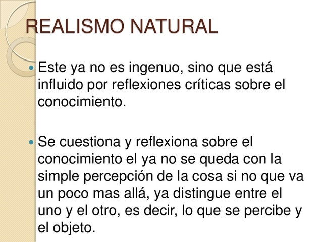 Relalismo-naturalismo