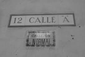 Callejón de la normal