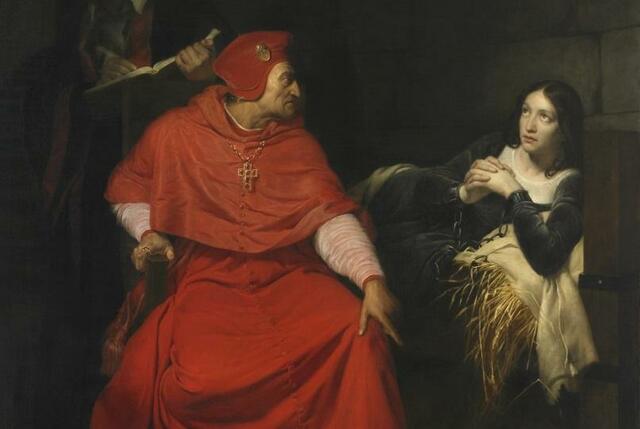 Jeanne d´Arc langes reetmise tõttu vangi