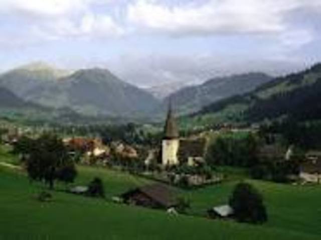 My first time in switzerland