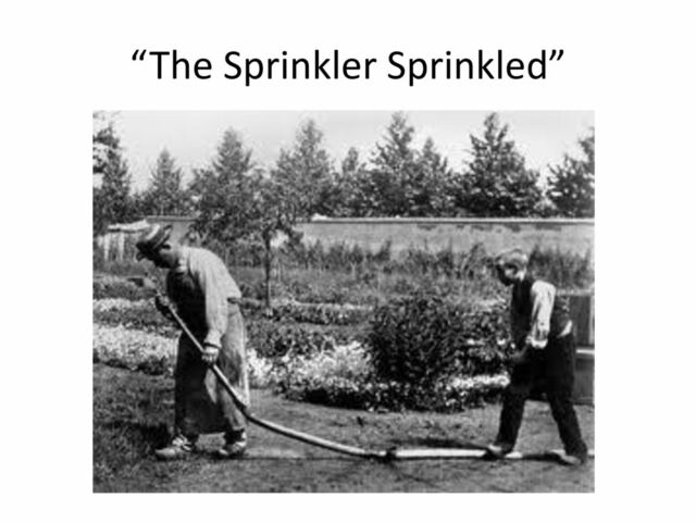 Primera exhibición de una película en un teatro de cine