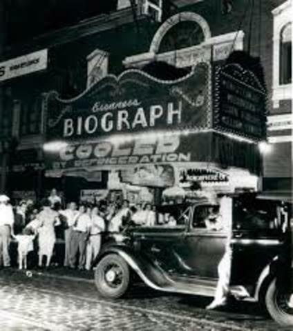 Primer edificio especialmente diseñado para exhibir películas de cine.