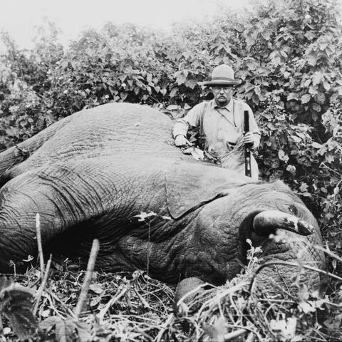 Leaves presidency, visits Africa