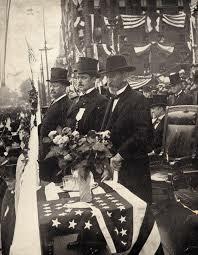 Named president when McKinley is assassinated