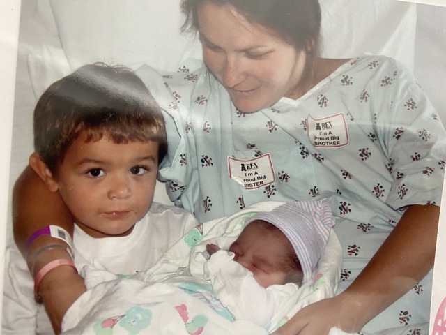 Third child was born