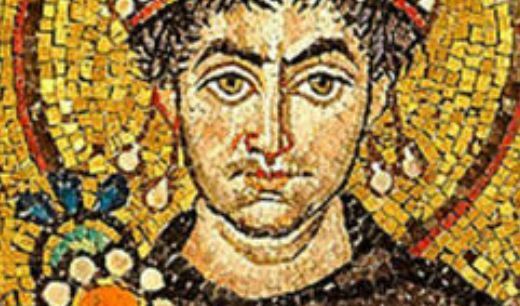 Giustiniano diventa Imperatore dell'impero bizantino