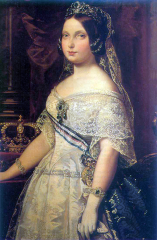 mayoría de edad de Isabel II