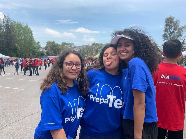 Voluntaria en el Día Uno