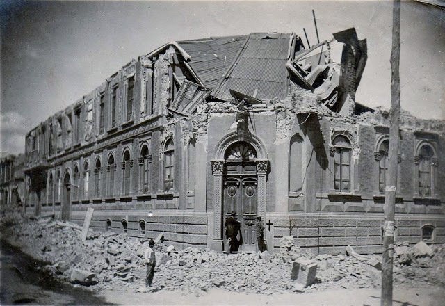 Terremoto que sacudió a Guatemala.