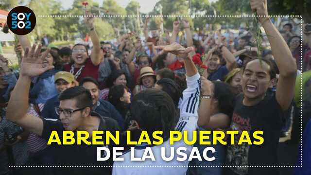 La Universidad abre sus puertas.