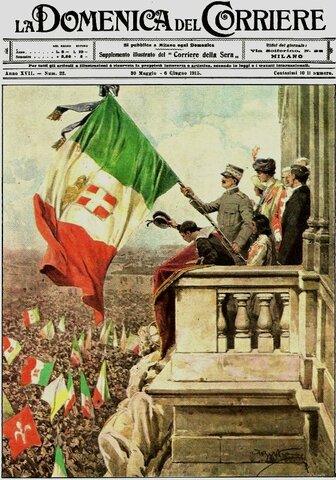 L'Italia dichiara guerra all'Austria e all'Ungheria