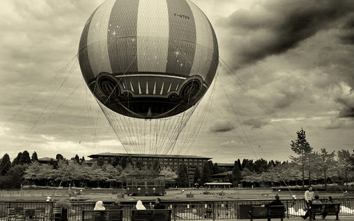 Primer vuelo en globo