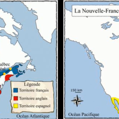 Timeline: Les événements importants en Nouvelle-France de 1645 à 1745