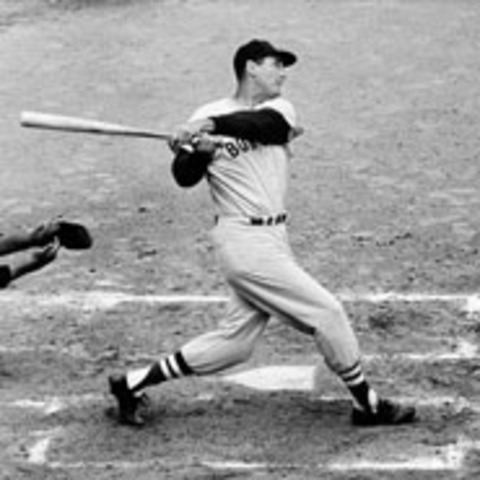 Ted Williams hits .406