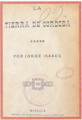 Escribe  el poema “La Tierra de Córdova”