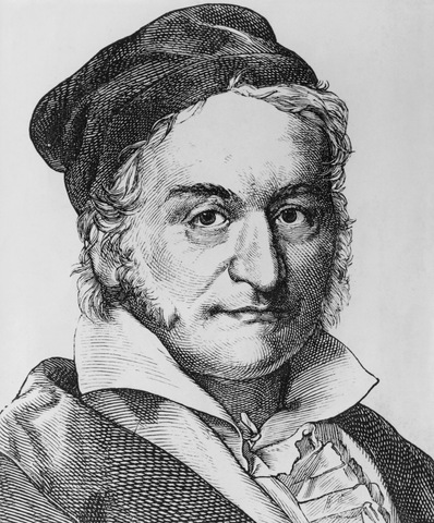 Johann Karl Friedrich Gauss (1777 - 1855)