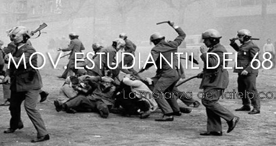 Matanza de Tlatelolco 1968.
