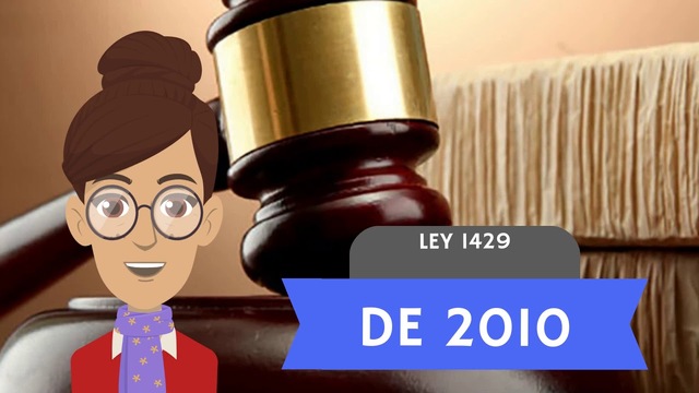 LEY 1429 DE 2010