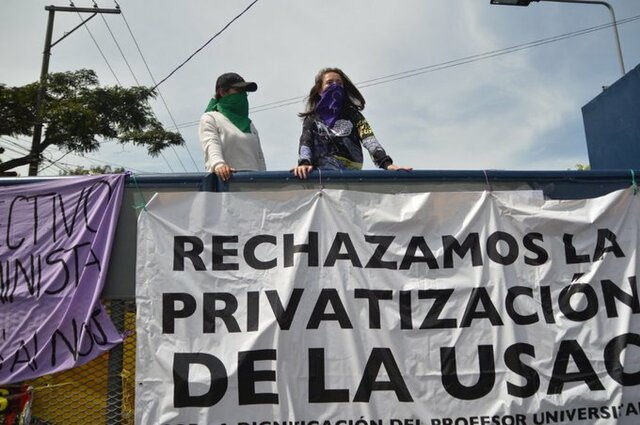 cierre universidad de San Carlos de Guatemala