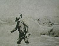 desembarcó en Curamichate el 14 de febrero de 1870.