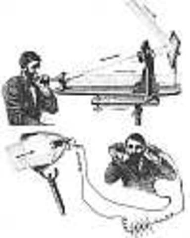 Alexander Graham Bell invents the telephone called the Photophone