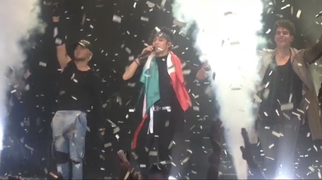 I went to the first concert of my favorite band