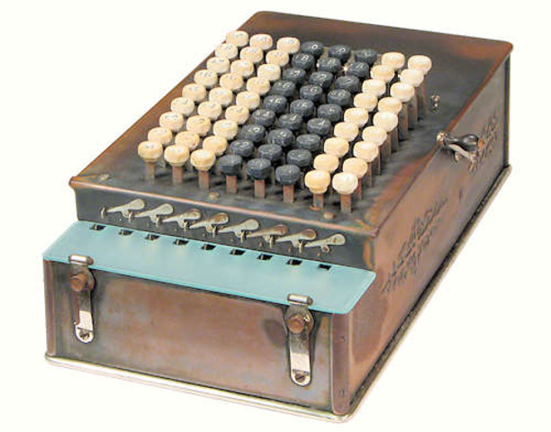 Comptometer: The Comptometer is an invention of Dorr E. Felt which is operated by pressing keys