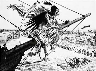 First Documented Cholera (Vibrio cholerae) Pandemic of 1817: https://www.history.com/topics/inventions/history-of-cholera
