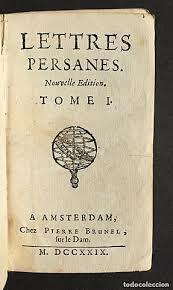 Montesquieu: Gutun Pertsiarrak