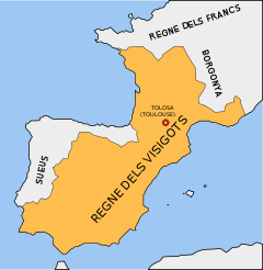 Barcelona capital del regne Visigot