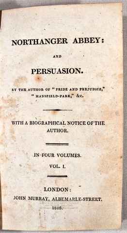 NORTHANGER ABBEY/ PERSUASION