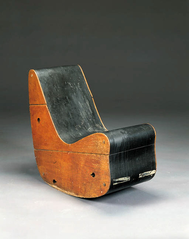 Correalistis Intruments Rocker for Wittmann by Frederick Kiesler