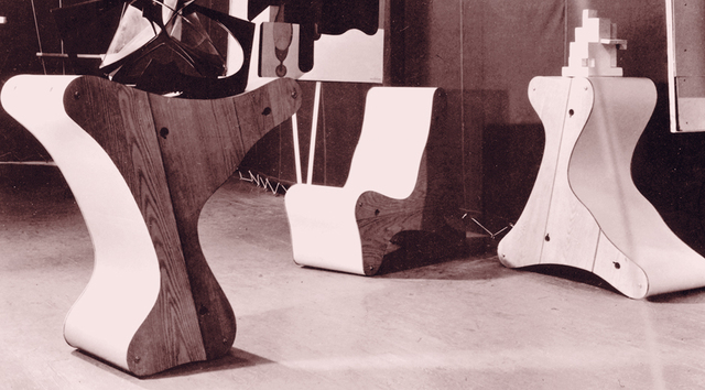 Frederick Kiesler Multi-use Chair