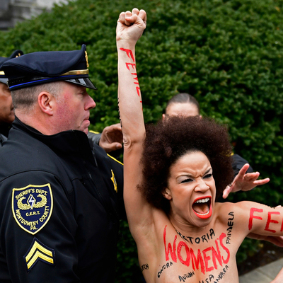 Timeline: Topless Cosby Protester Identified as New Jersey Actress Who Was on His 90s Show