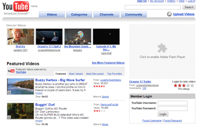 YouTube a manos de Google
