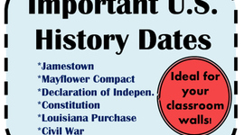 Timeline: Important dates in U. S. history