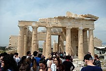 I propilei dell'Acropoli di Atene