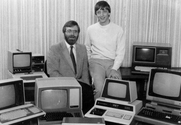 Bill Gates y Paul Allen