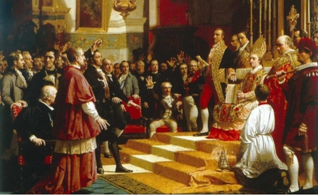 ANALIZAR LA CONSTITUCIÓN  DE 1812 :Las Cortes de Cádiz.