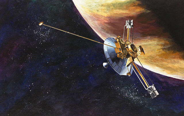 first spacecraft to go by Jupiter.