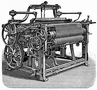 Invention of the power loom