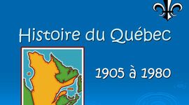 Timeline: Événements importants de la société québécoise de 1905 à 1980.