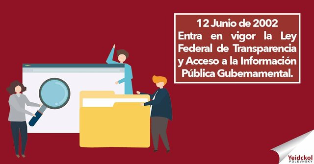 Ley de transparencia.