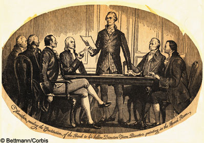 Alexander Hamilton appointed as Secretary of Treasury