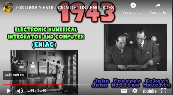 HISTORIA Y EVOLUCIÓN DE LOS LENGUAJES DE PROGRAMACIÓN timeline | Timet